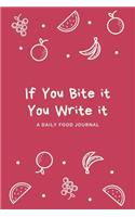 If You Bite It You Write It
