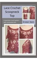 Lace Crochet Scoopneck Top