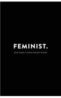 2019-2020 2-Year Pocket Diary; Feminist.: Pocket Planner 2019-2020 Month to View (UK Edition)