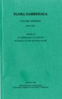 Flora Zambesiaca Volume 13 Part 1