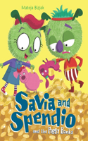 Savia and Spendio and the Piggy Banks