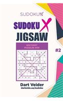 Sudoku X Jigsaw - 200 Easy Puzzles 9x9 (Volume 2)