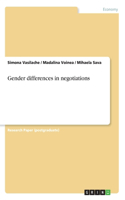 Gender differences in negotiations