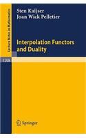 Interpolation Functors and Duality