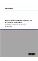 National institutions for the promotion and protection of human rights