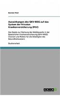Auswirkungen des GKV-WSG auf das System der Privaten Krankenversicherung (PKV)