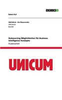 Outsourcing Möglichkeiten für Business Intelligence Konzepte