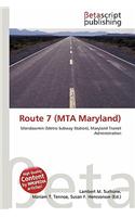 Route 7 (Mta Maryland): (English)