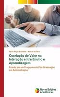 Cocriação de Valor na Interação entre Ensino e Aprendizagem