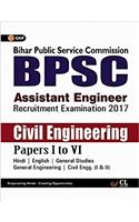Bpsc (Bihar Public Service Commission) Civil Engineering Paper I to vi