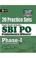 SBI PO 2017 Phase 1 - 20 Practice Sets