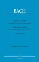 Concerto for Violoncello in A minor after BWV 593 (Cello & Piano)