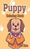 Puppy Coloring Book For Kids