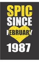 Epic Since February 1987