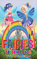 Fairies Coloring Book for Kids Ages 4-8