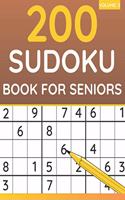 200 Sudoku Book For Seniors