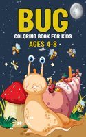 Bug coloring book for kids ages 4-8