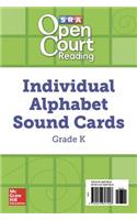 Open Court Reading Grade K Individual Alphabet Sound Cards