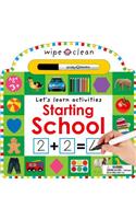 Wipe Clean: Starting School