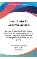 Short Stories By California Authors