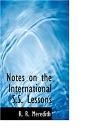 Notes on the International S.S. Lessons: (English)