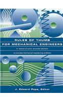 Rules of Thumb for Mechanical Engineers