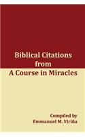 Biblical Citations from A Course in Miracles