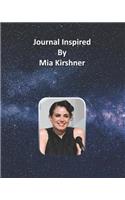 Journal Inspired by Mia Kirshner