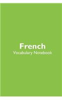 French Vocabulary Notebook
