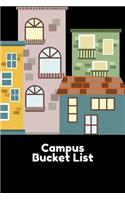 Campus Bucket List: University Bucket List Themed Notebook
