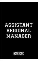 Assistant Regional Manager - Notebook