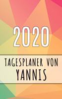 2020 Tagesplaner von Yannis