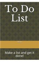 To Do List