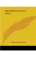 History Of Tyre (1915)
