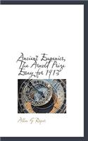 Ancient Eugenics, the Arnold Prize Essay for 1913