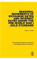 Seasonal Movements of Exchange Rates and Interest Rates Under the Pre-World War I Gold Standard