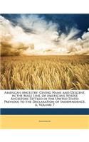 American Ancestry