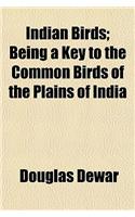 Indian Birds; Being a Key to the Common Birds of the Plains of India: (English)