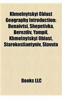 Khmelnytskyi Oblast Geography Introduction
