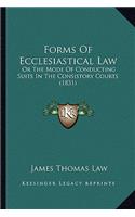 Forms of Ecclesiastical Law