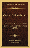 Oeuvres De Rabelais V1