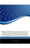 Articles on Bahrain-Related Lists, Including: List of Cities in Bahrain, List of Hospitals in Bahrain, List of People on Stamps of Bahrain, List of Po