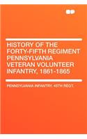 History of the Forty-Fifth Regiment Pennsylvania Veteran Volunteer Infantry, 1861-1865