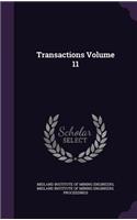 Transactions Volume 11