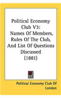 Political Economy Club V3