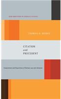 Citation and Precedent