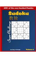 SUDOKU Super Challenge Very Hard Puzzle Book