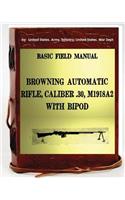 Basic Field Manual, Browning Automatic Rifle, Caliber .30, M1918A2, with Bipod