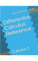 Differential Calculus Reference: Calculus 1