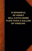2020 Daily Planner Ben Franklin Quote Honey Flies Vinegar Vintage Style 388 Pages: 2020 Planners Calendars Organizers Datebooks Appointment Books Agendas